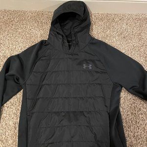 Men's Under Armour Black Cold Gear Pullover Size Medium